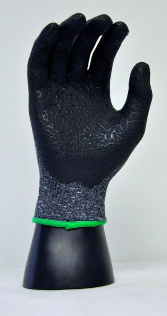 GLOVE SALT/PEPP NYLON SH;BLACK FOAM NITRILE P 15G - Latex, Supported